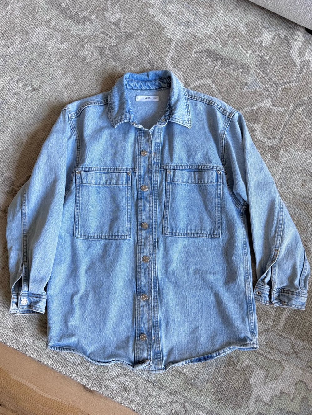 Mango Denim Shacket